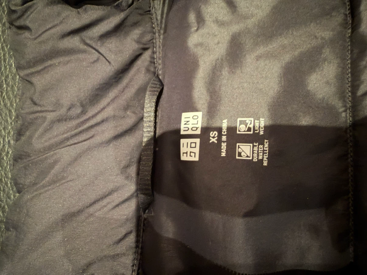 Uniqlo Ultra Light Down Jacket Black XS - photo 2