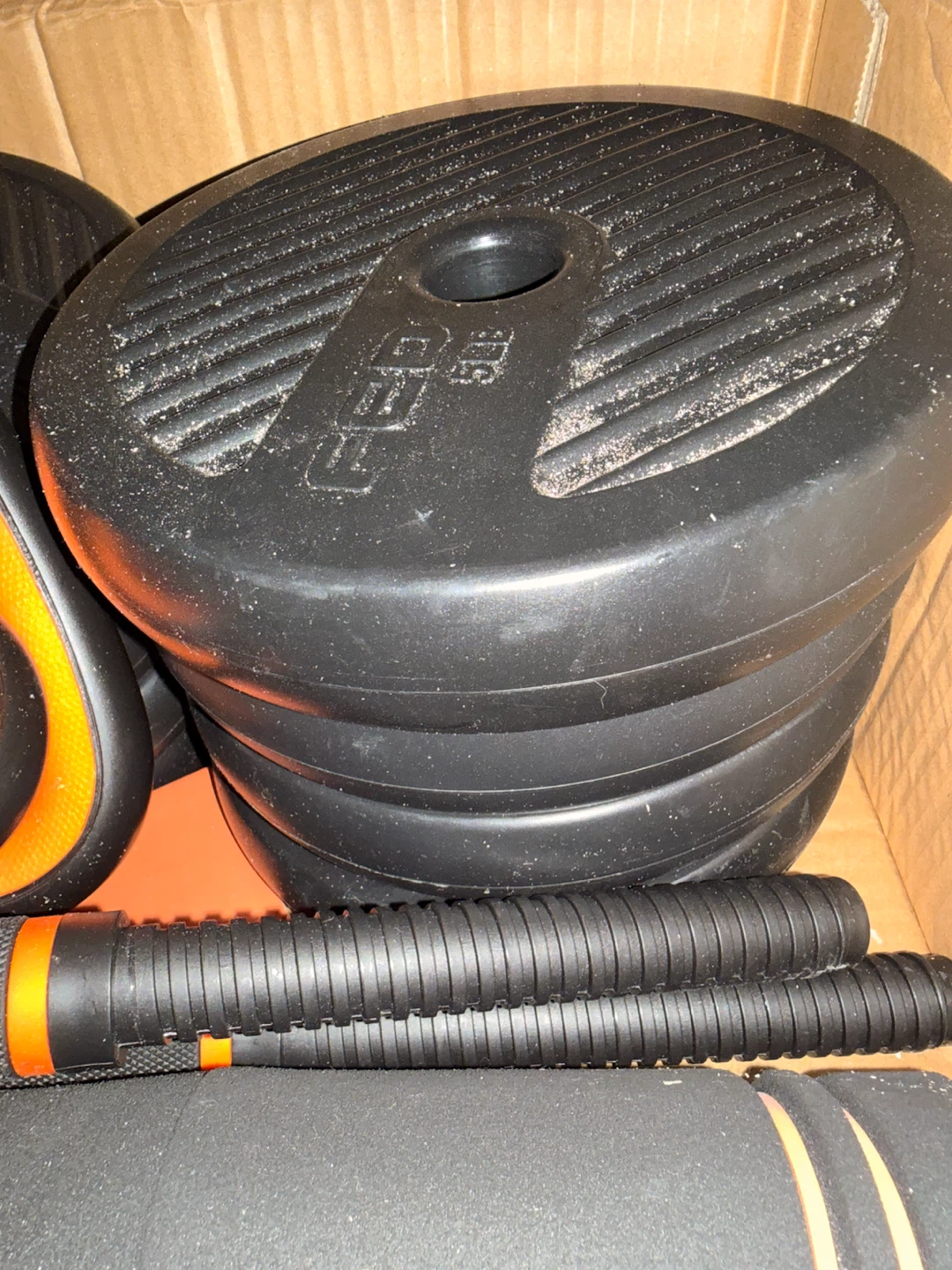 FEIERDUN Adjustable Dumbbell and Kettlebell Set - photo 3