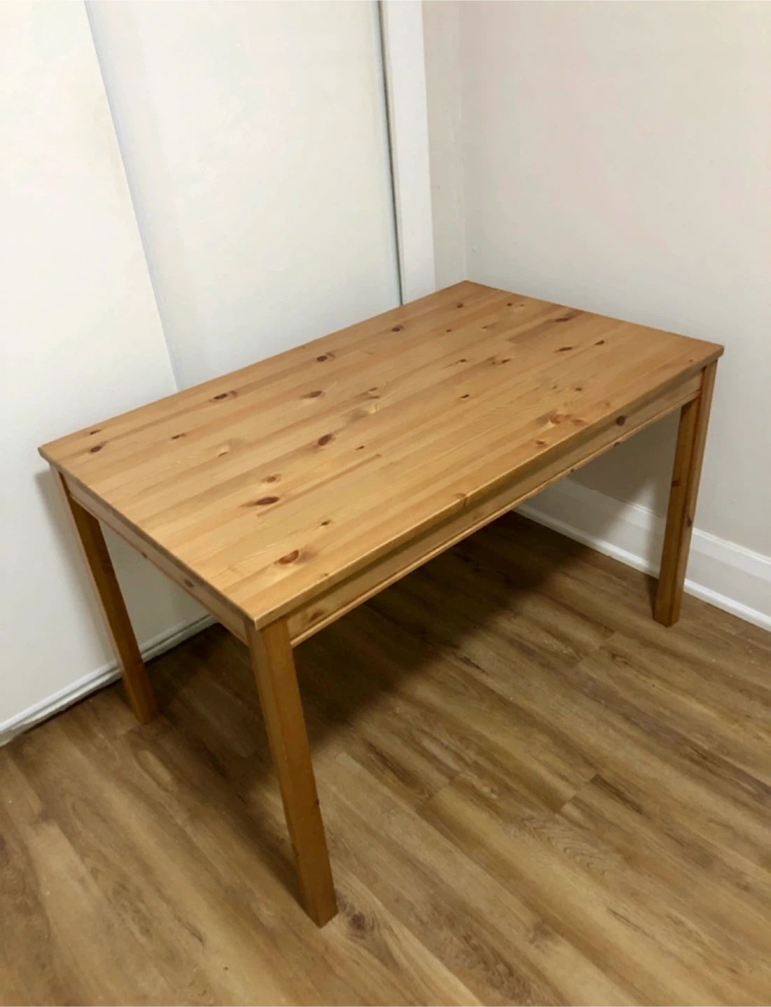 IKEA wooden dining table