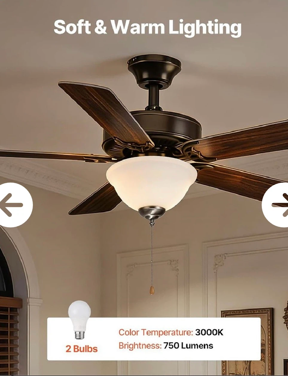 Ceiling Fan Light Kit Replacement - photo 2