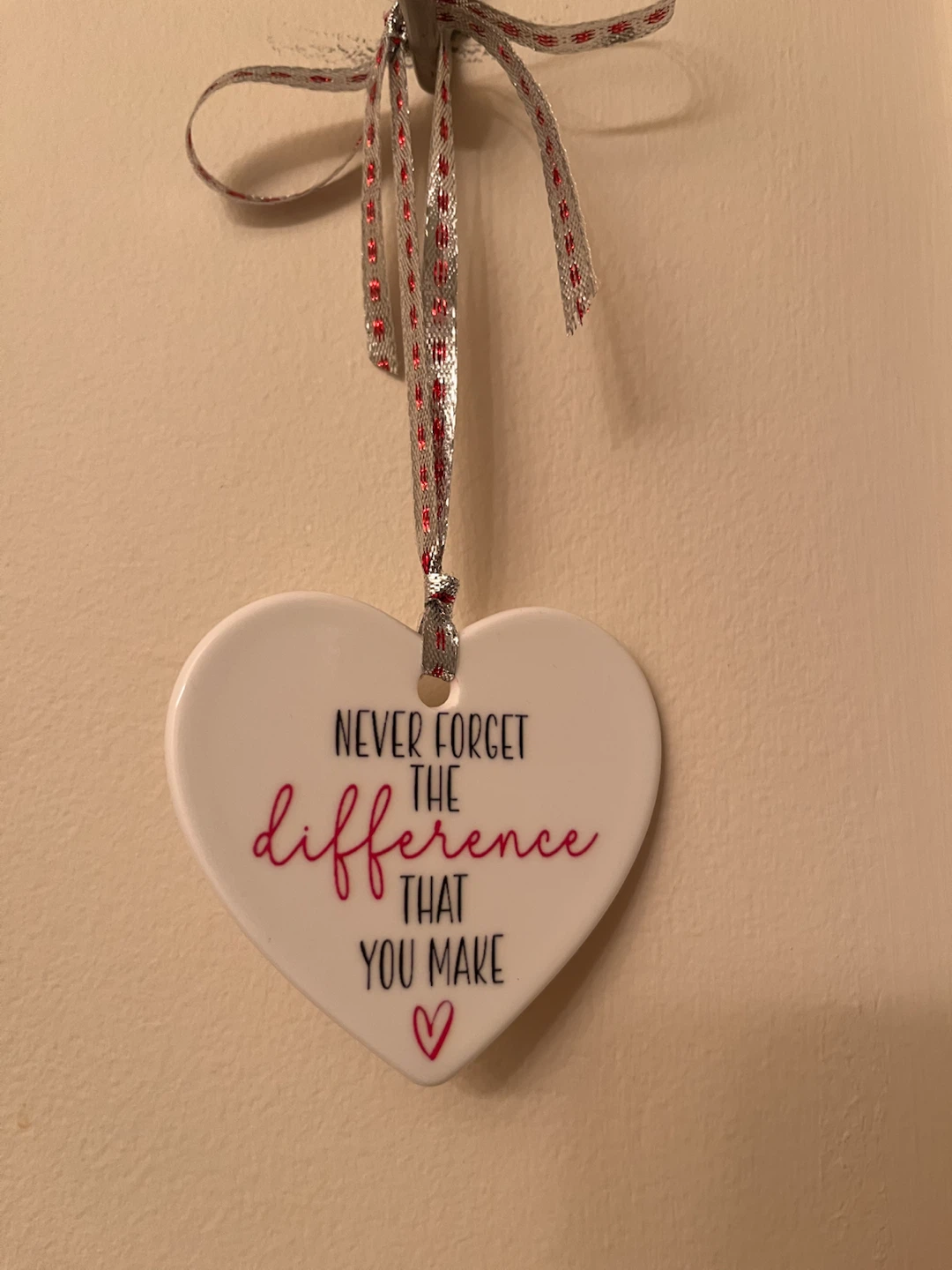 Heart Shaped Decorative Plaque - photo 2