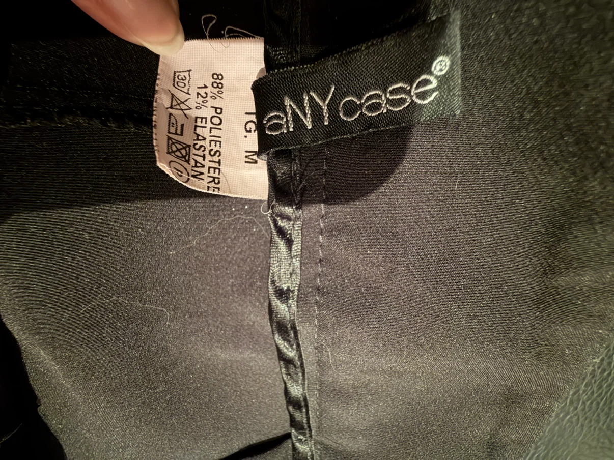 ANYcase Black Trousers Size M - photo 3