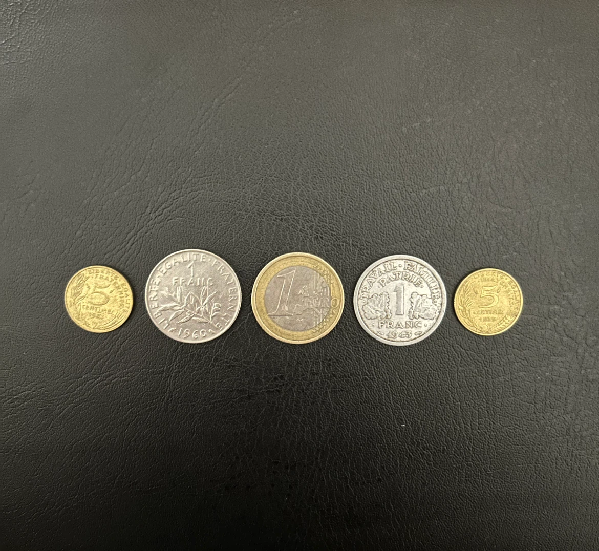 Five French Coins