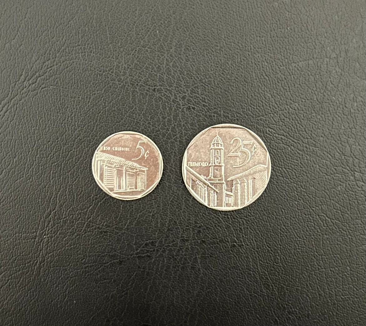 Two Cuban Coins