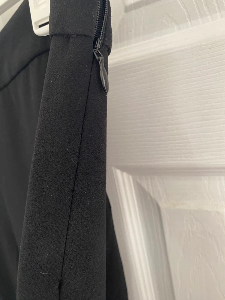 Zara black wide leg trousers - photo 2
