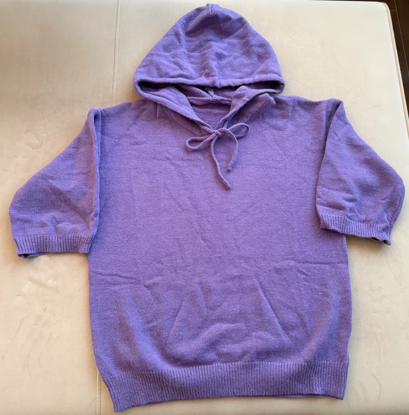 Purple Knit Hoodie Sweater 💜💜💜