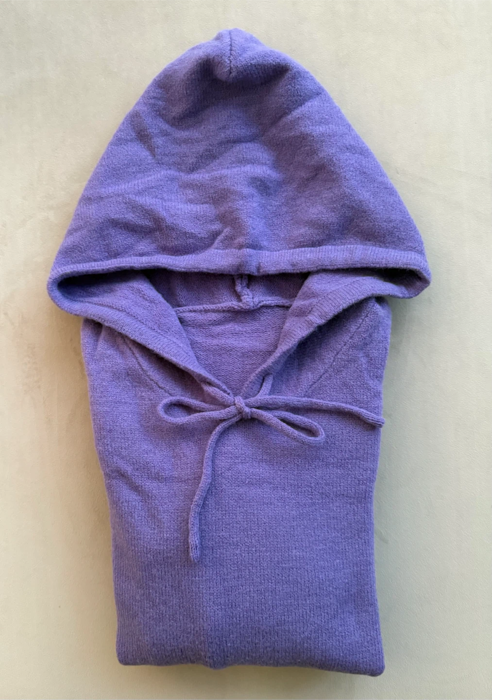 Purple Knit Hoodie Sweater 💜💜💜 - photo 2