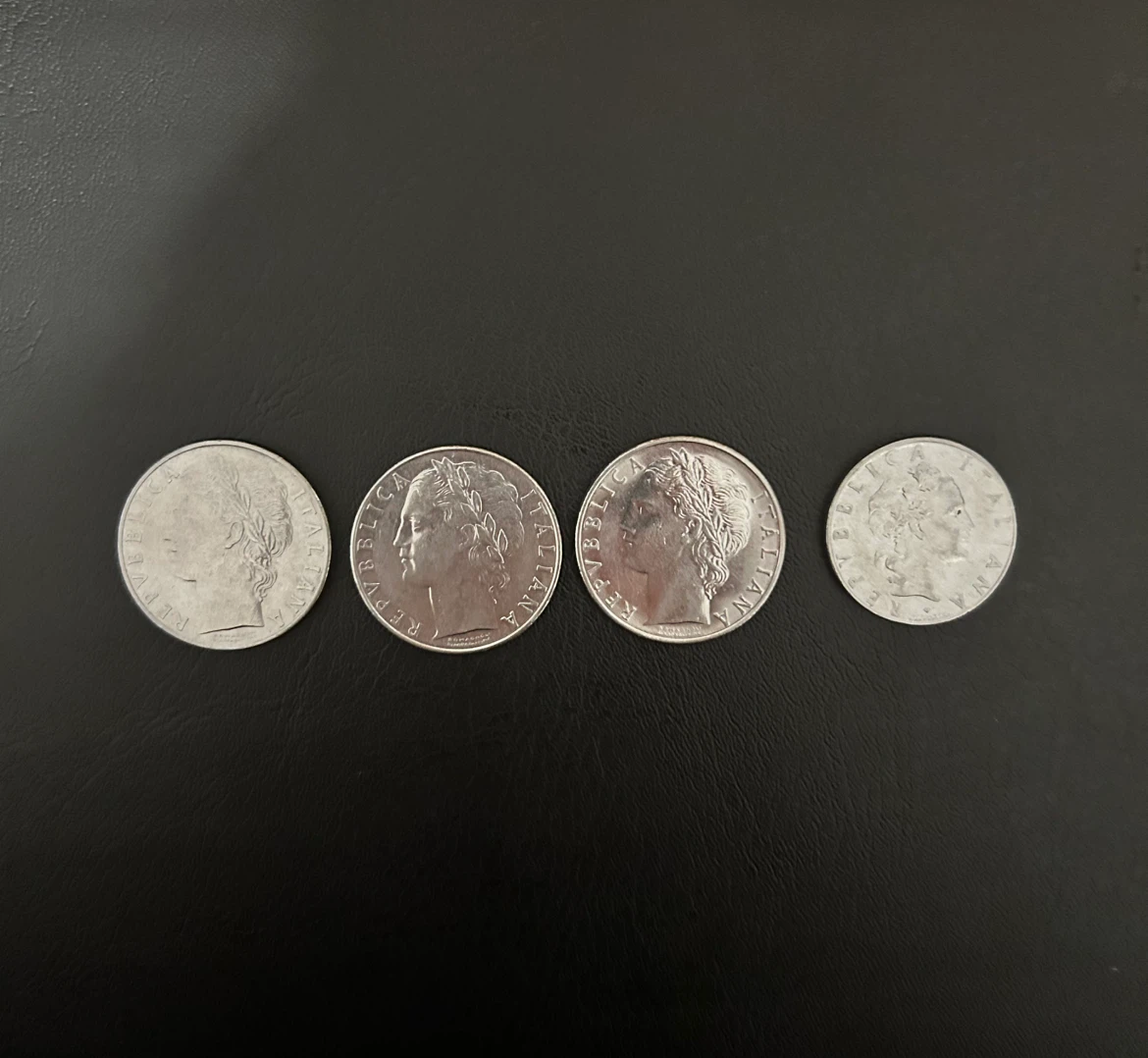 Set of 4 Italian Coins - photo 2
