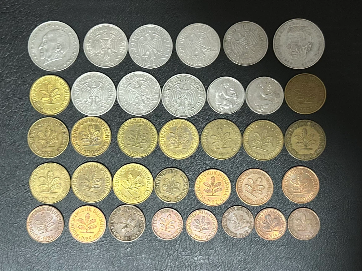 German Deutsche Mark Coin Collection - photo 2