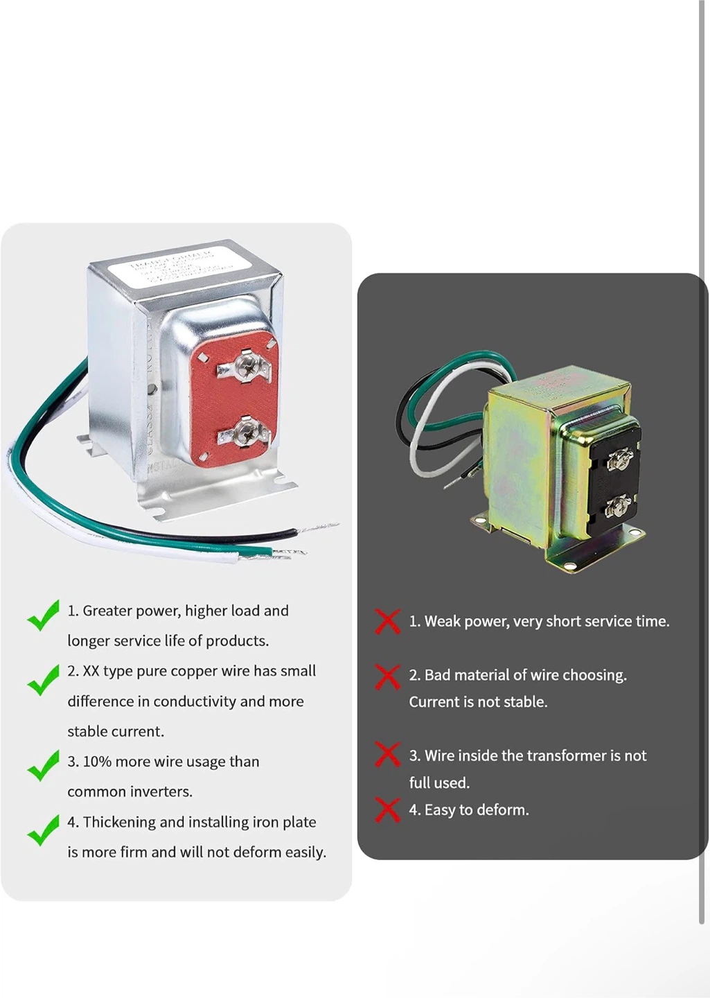 16V 30VA Doorbell Transformer - photo 3