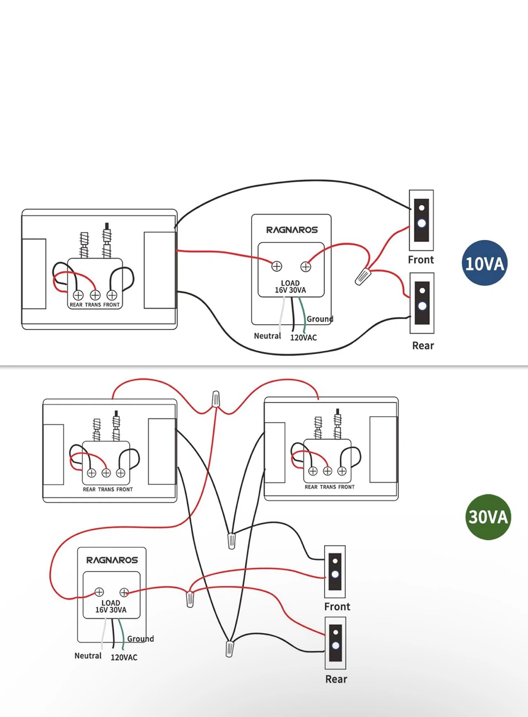 16V 30VA Doorbell Transformer - photo 4