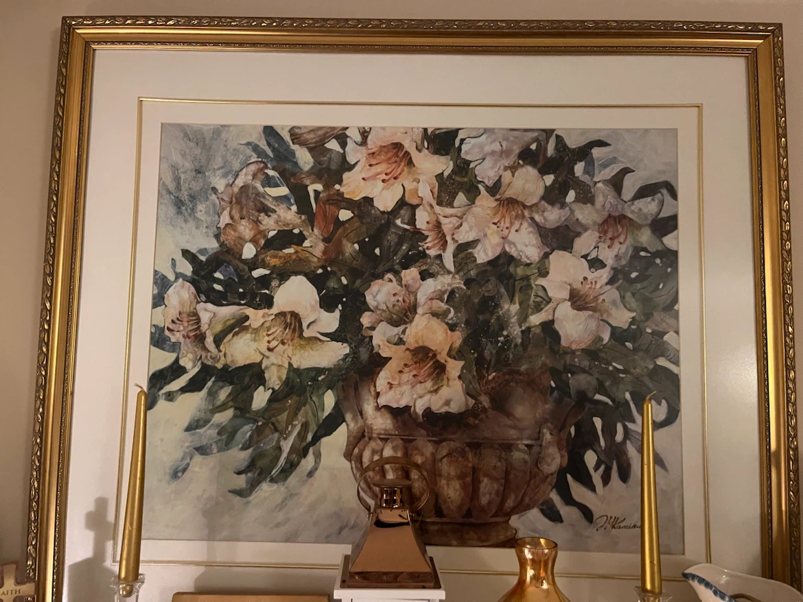 J. Kamikura Floral Print