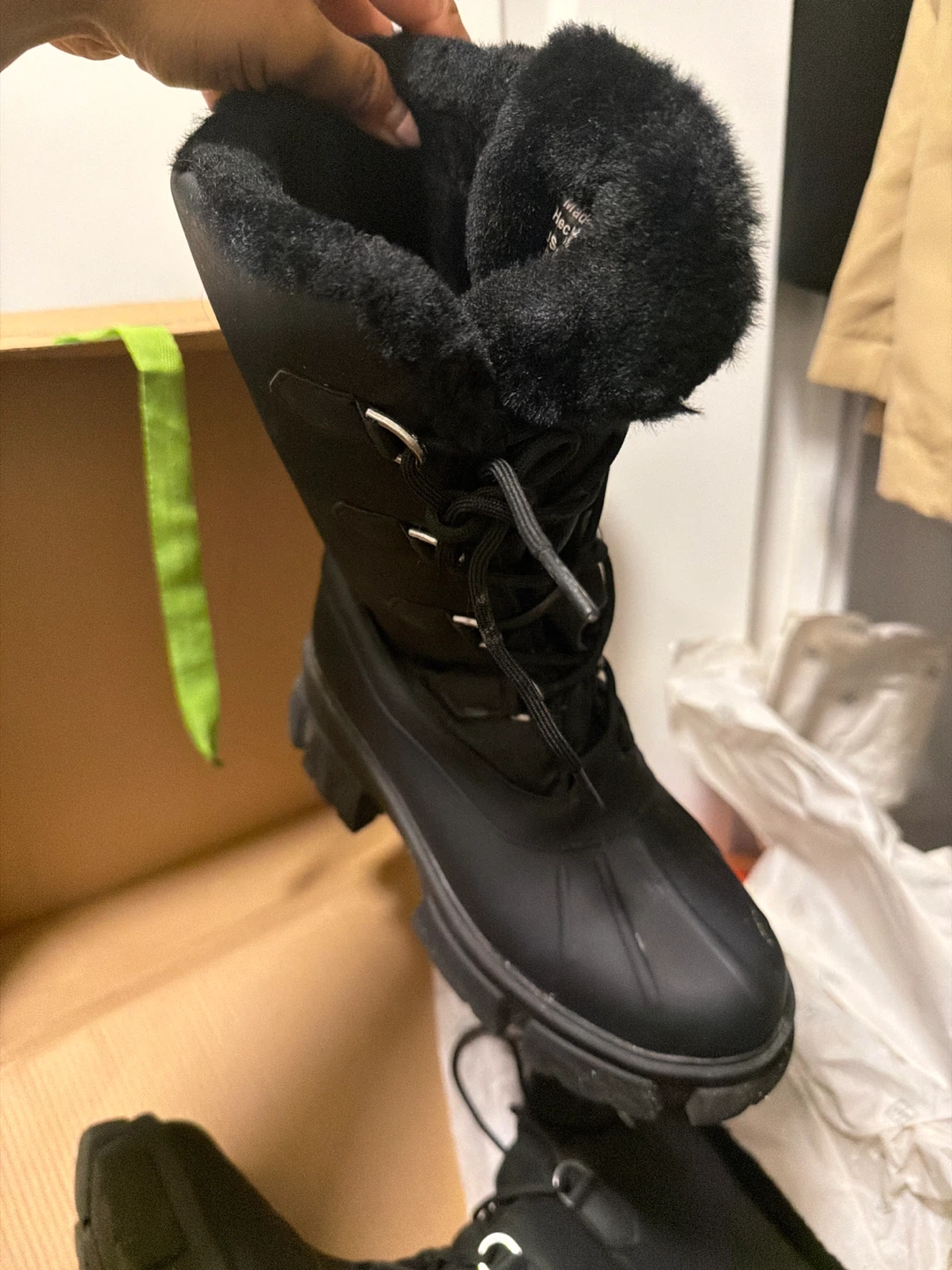 Black Winter Boots - photo 2