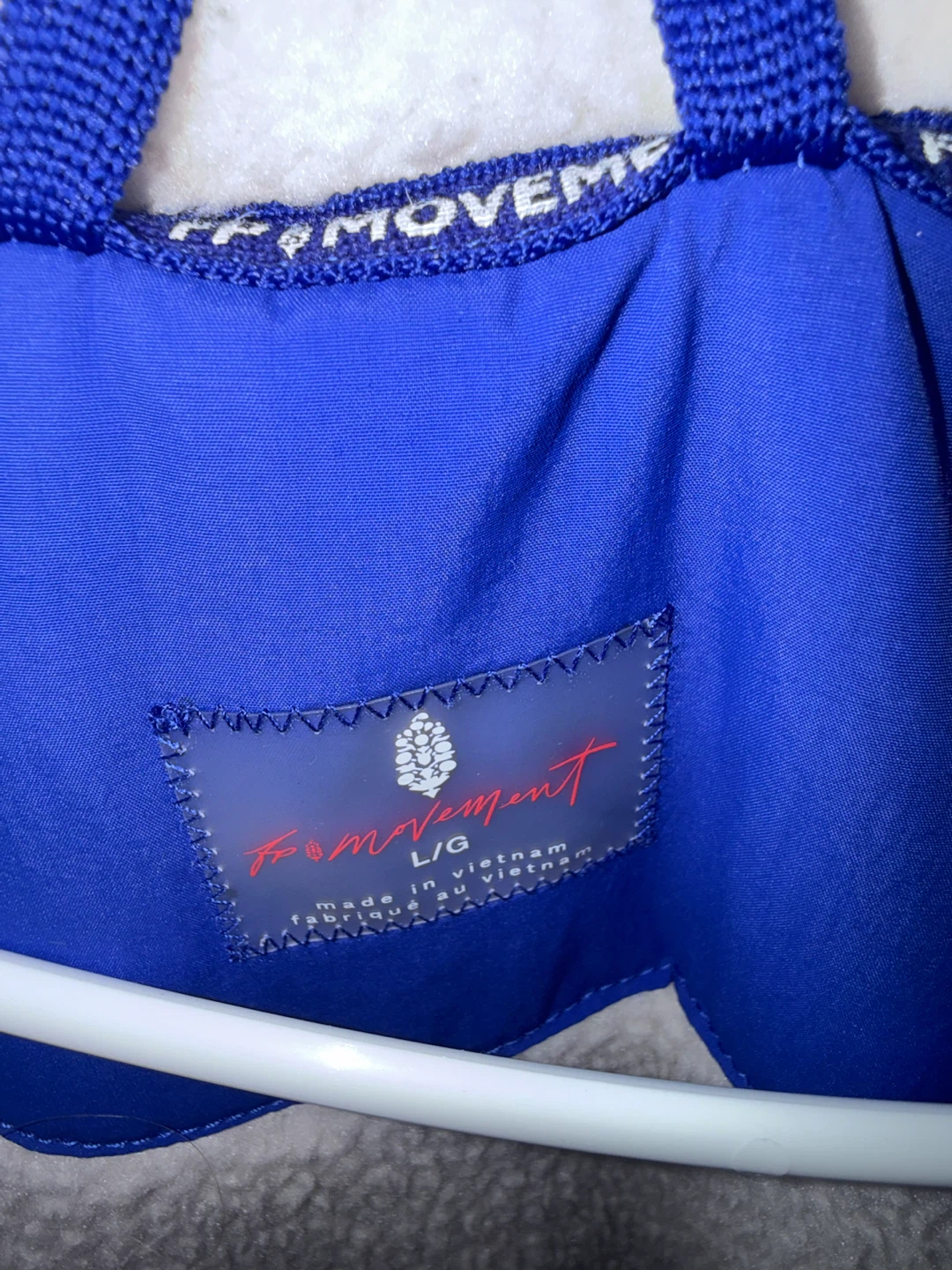FP Movement Royal Blue Sherpa Lined Parka - photo 2