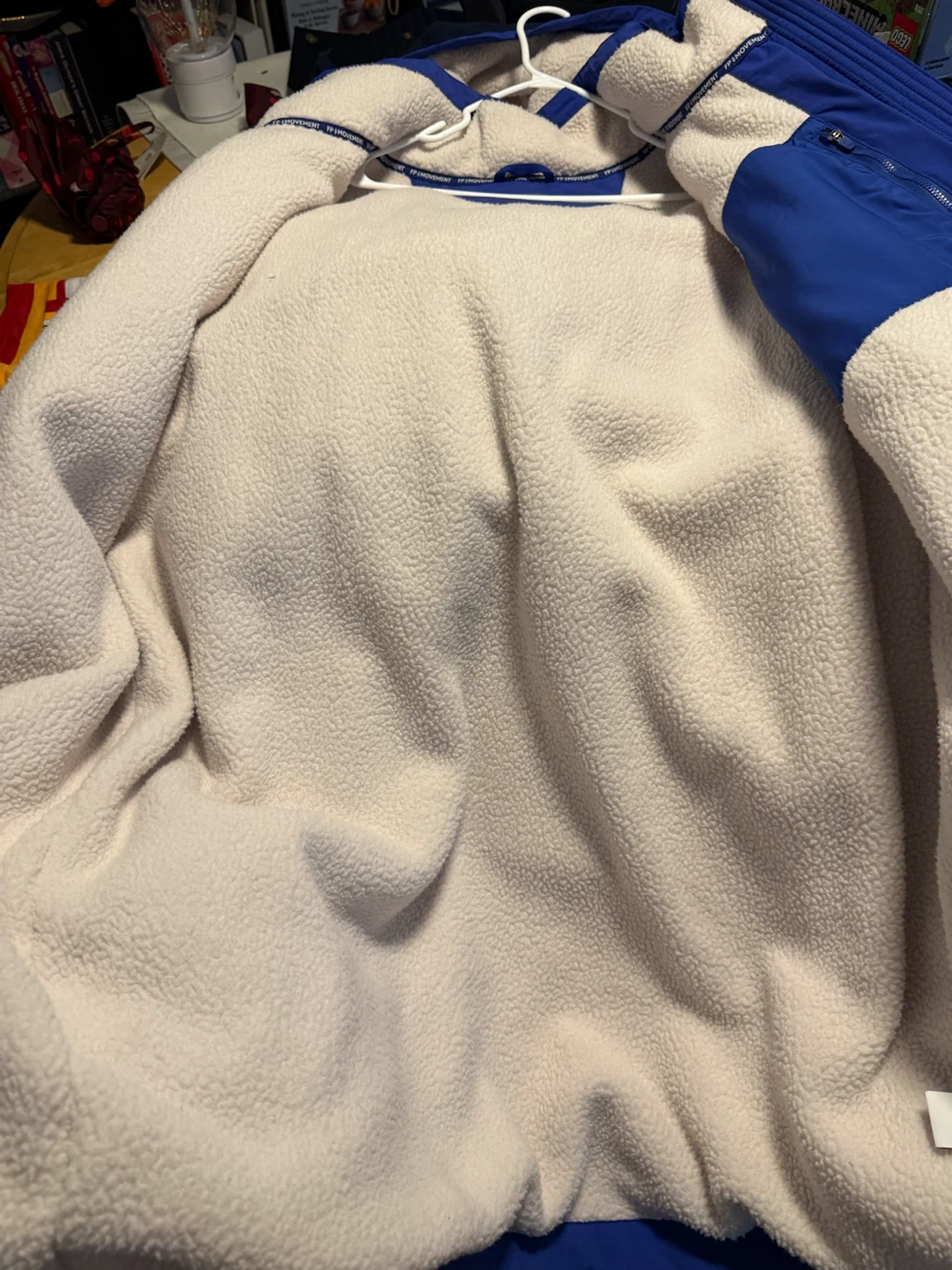 FP Movement Royal Blue Sherpa Lined Parka - photo 5