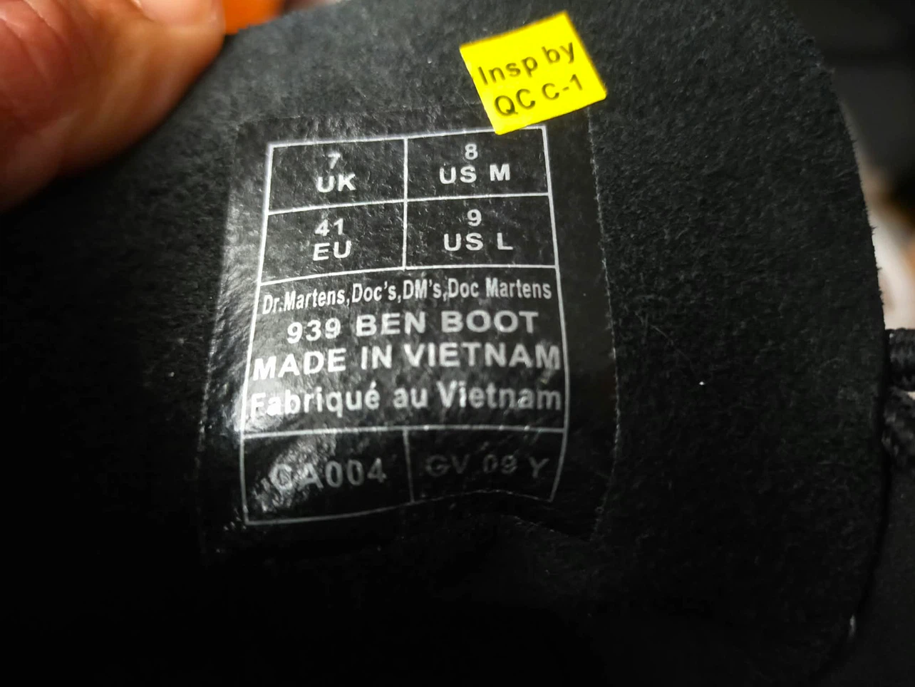 Dr. Martens 939 Ben Black Boots – EU 41 – Like New - photo 3