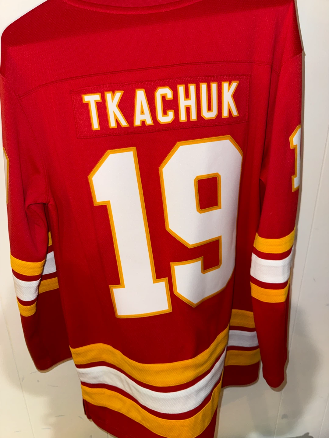 Calgary Flames Tkachuk #19 Fanatics Jersey - photo 3