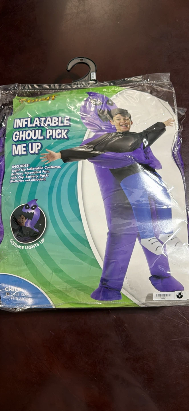 Spirit Halloween Inflatable Ghoul Pick Me Up Child Costume