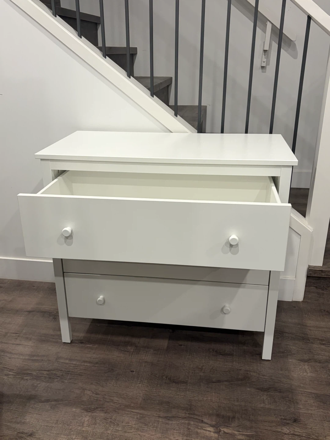 IKEA White dresser with 3 drawers - photo 2