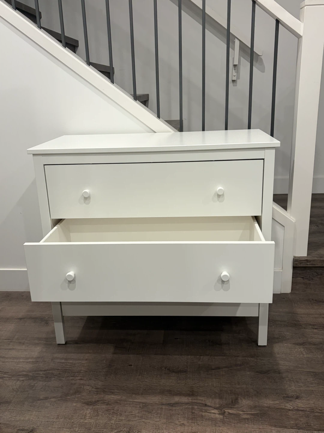 IKEA White dresser with 3 drawers - photo 3