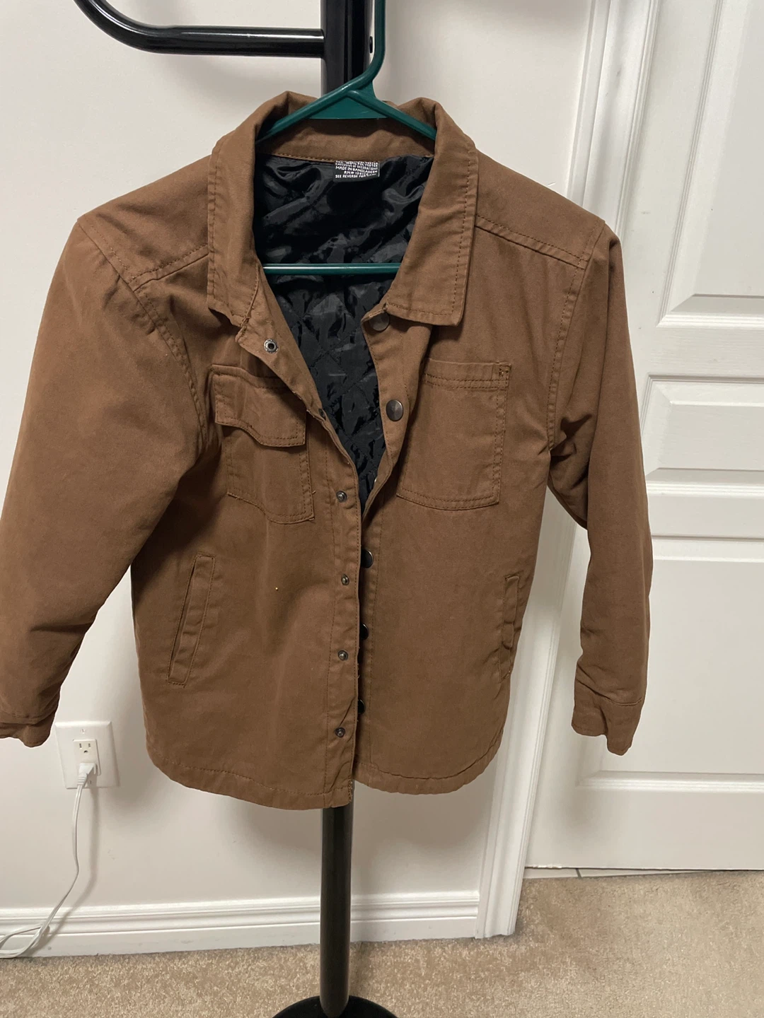 Brown Utility Jacket kids