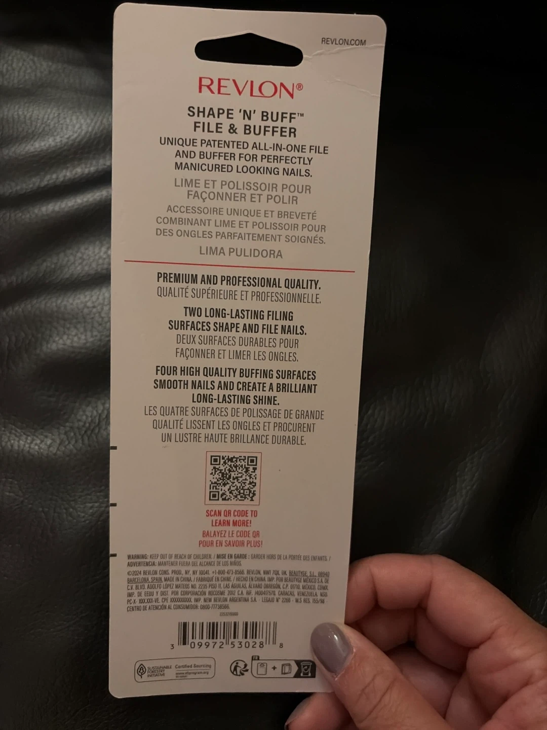 Revlon Shape 'N' Buff File & Buffer - photo 2