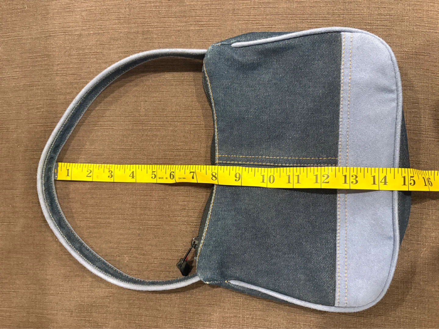 Levi’s Vintage Blue Denim and Suede Shoulder Bag - photo 5