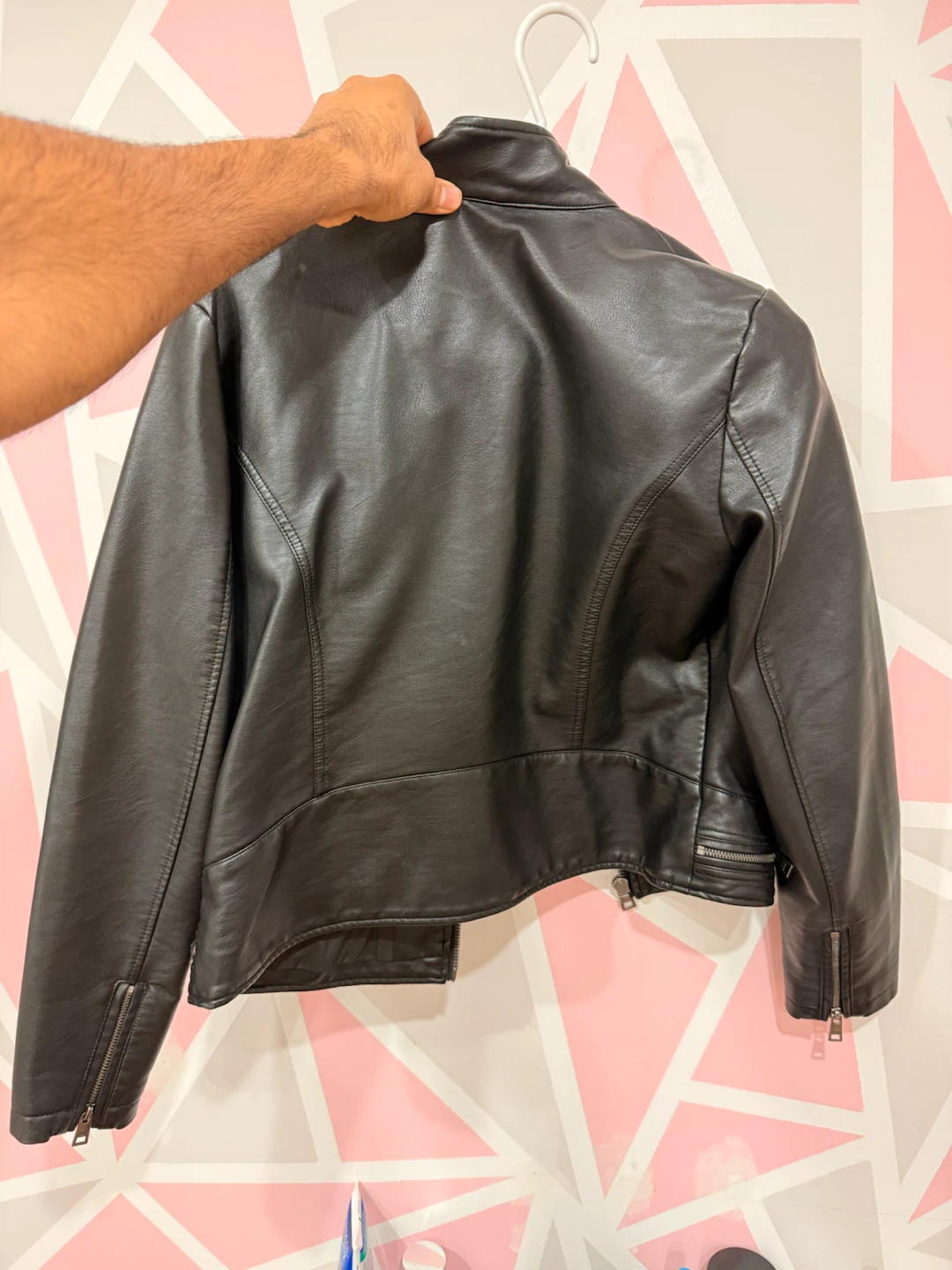 Levi Strauss & Co. Black Faux Leather Jacket