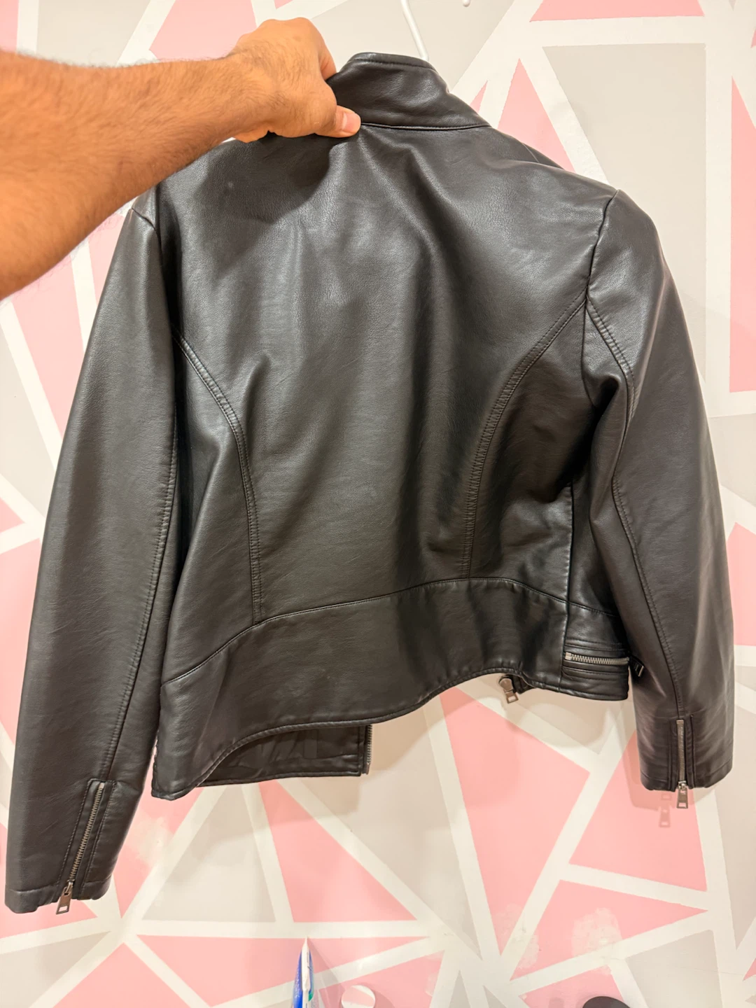 Levi Strauss & Co. Black Faux Leather Jacket - photo 2