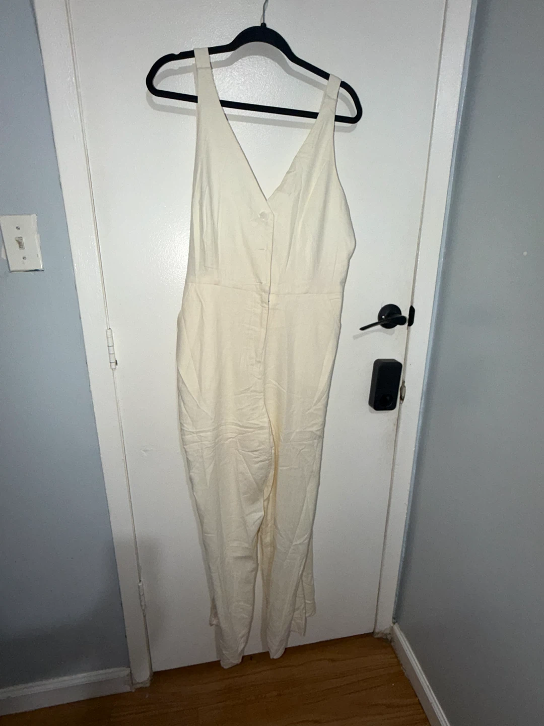 Forever 21 White Jumpsuit