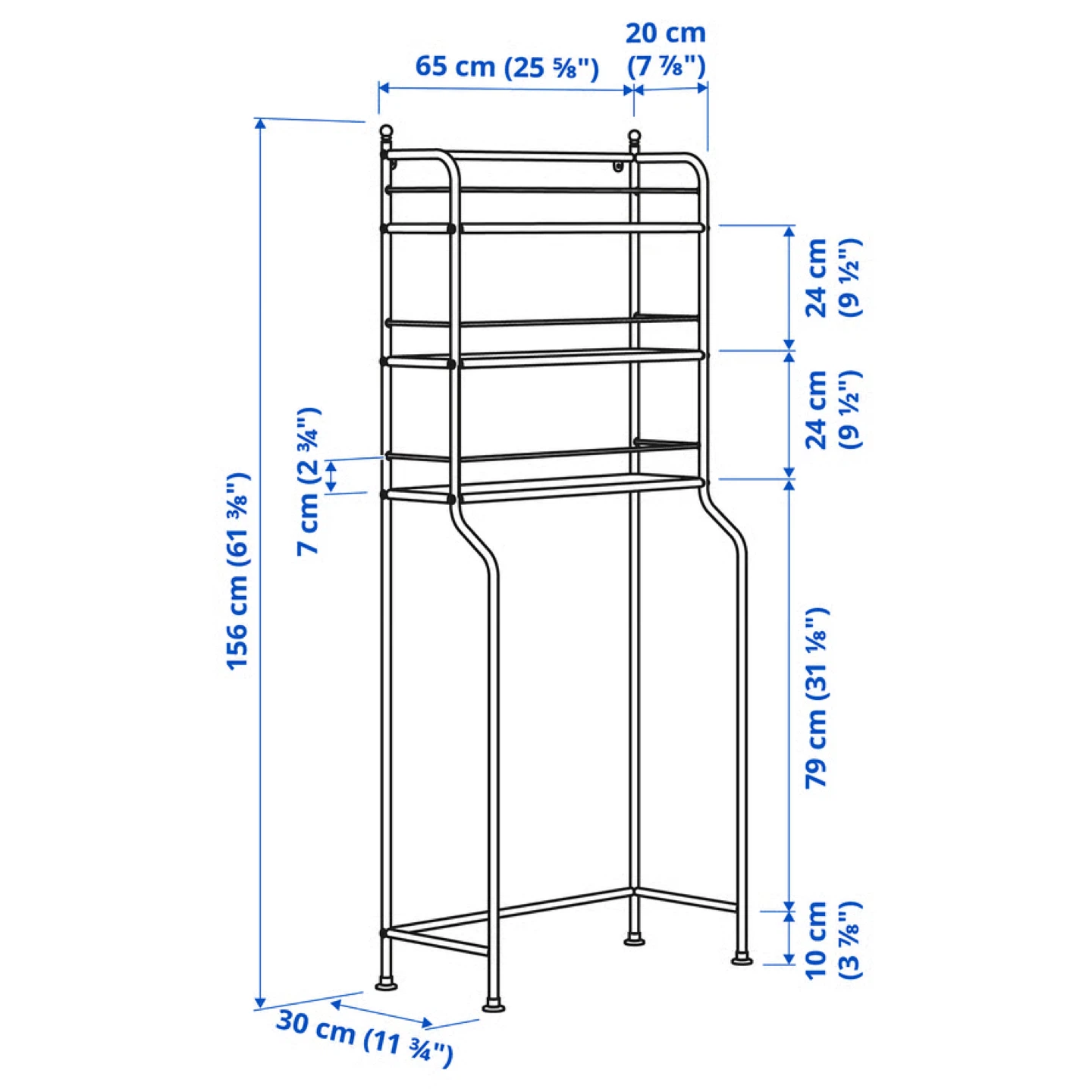 IKEA bathroom shelf - photo 2