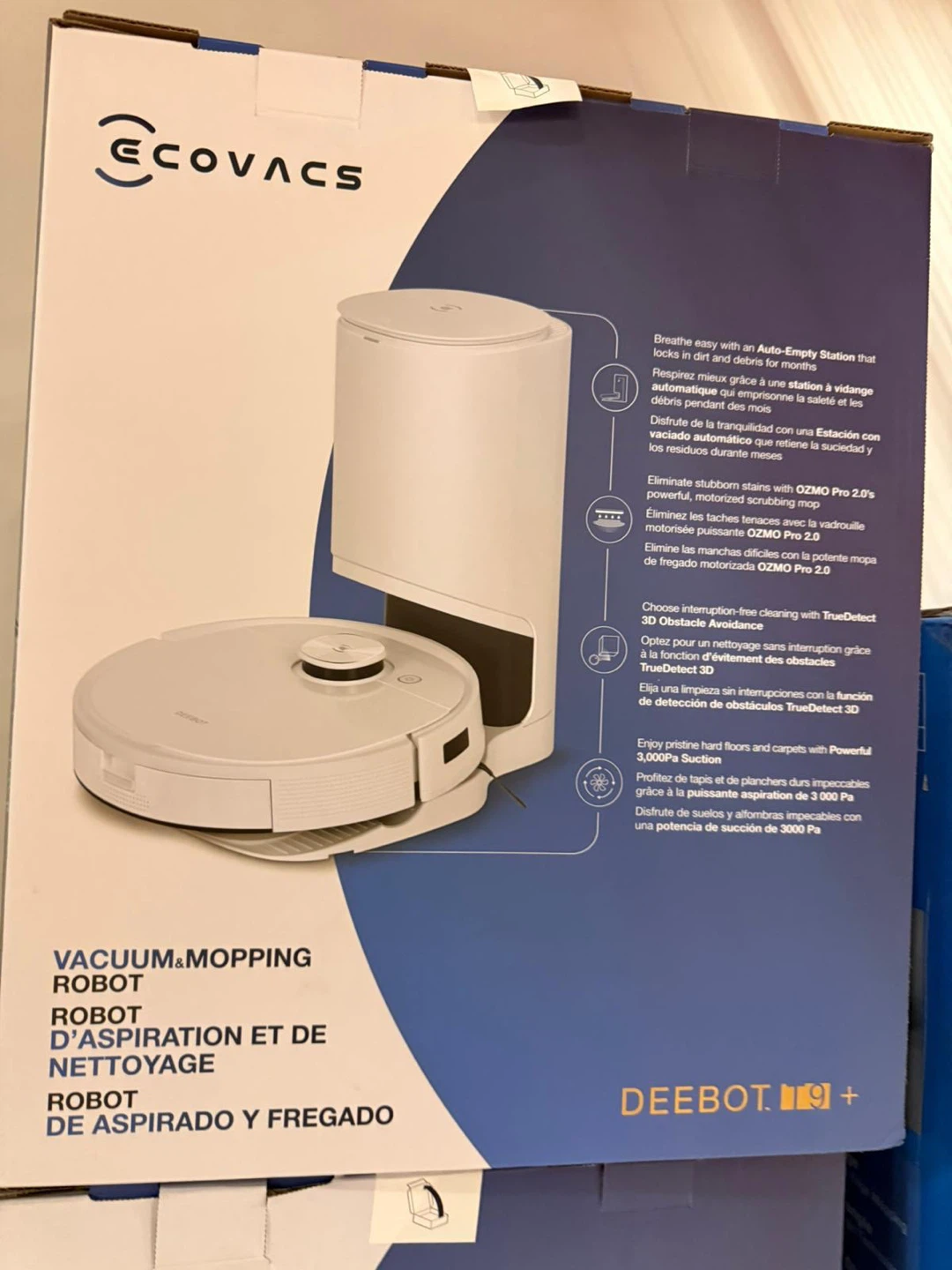 Ecovacs Deebot T9+ Robot Vacuum and Mop
