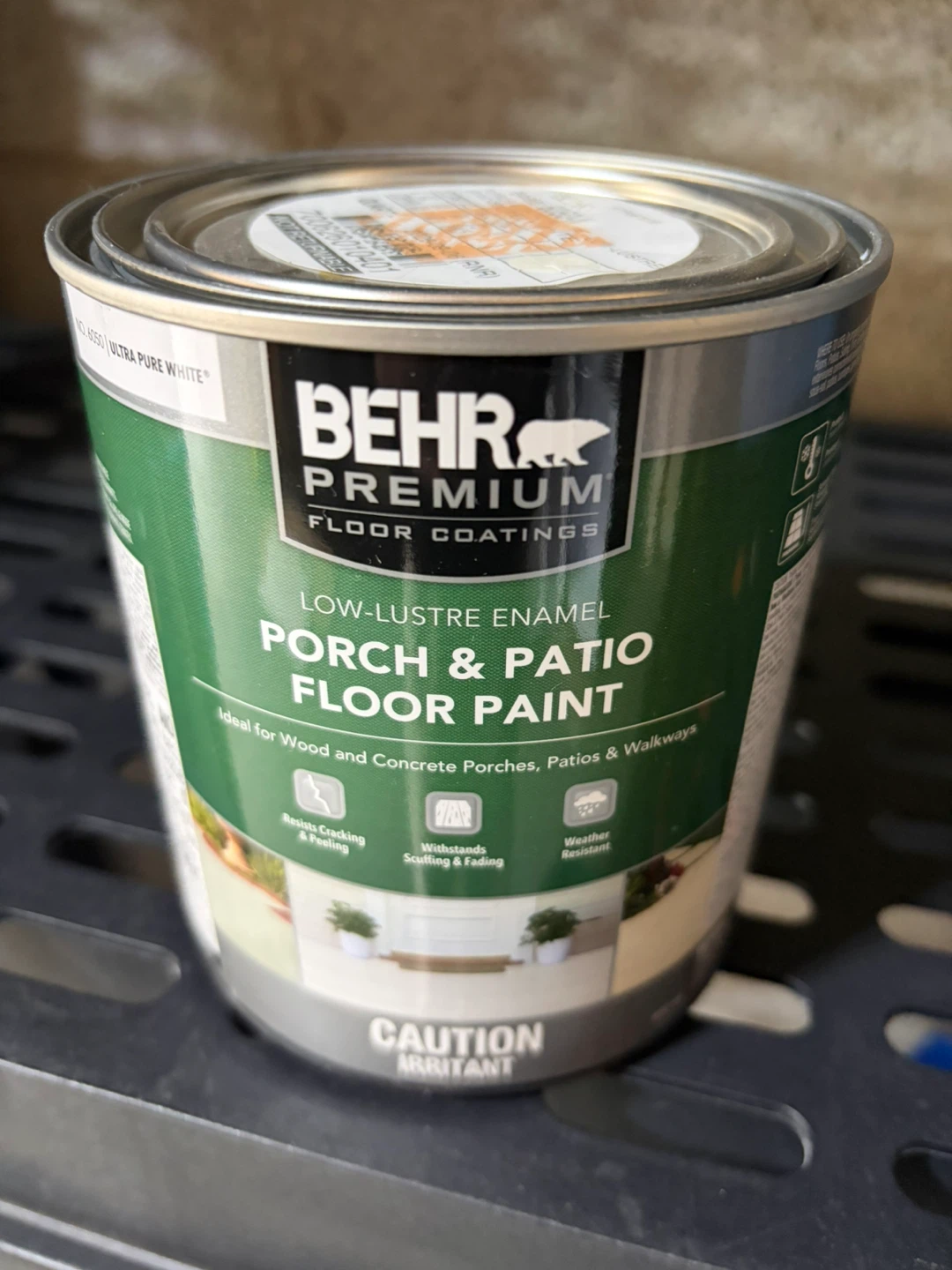BEHR Patio Porch Paint White