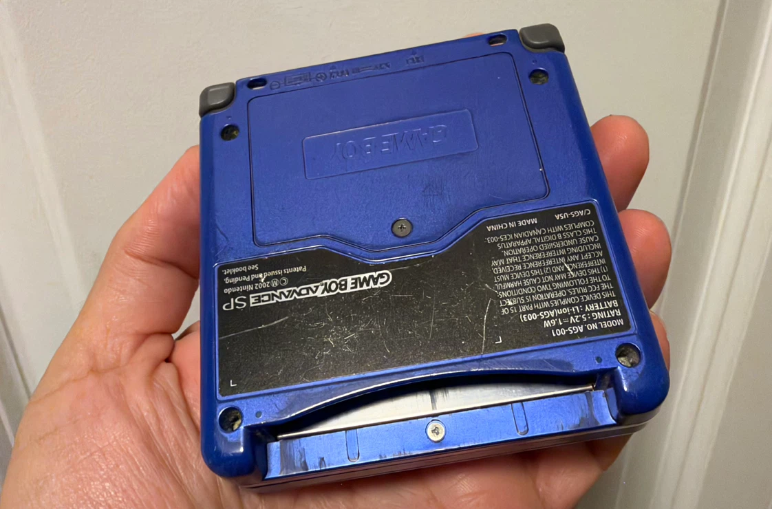 Nintendo Game Boy Advance SP Blue - photo 4