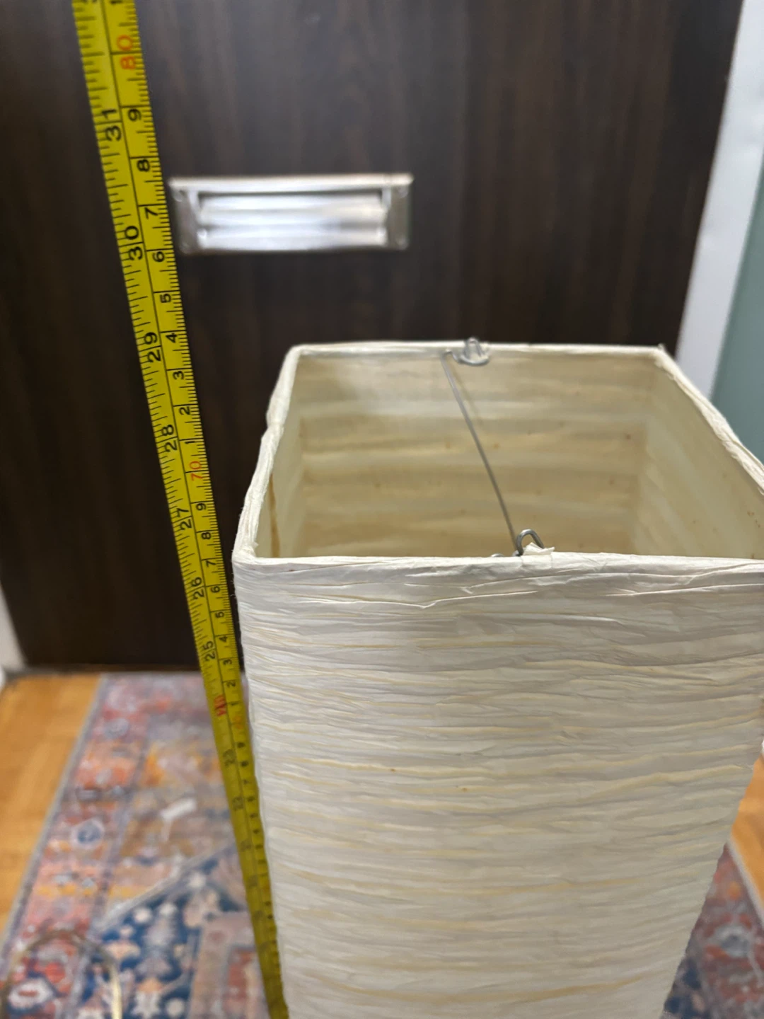 Tall Table Lamp with Textured Shade - photo 2