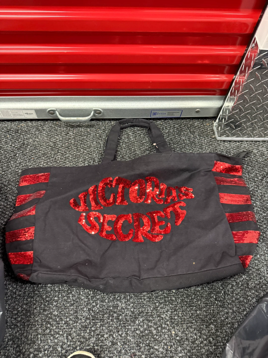Victoria's Secret Sequin Tote Bag