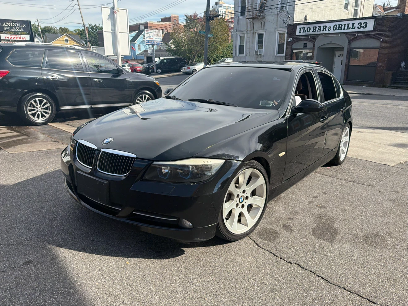 Black BMW 3 Series Sedan