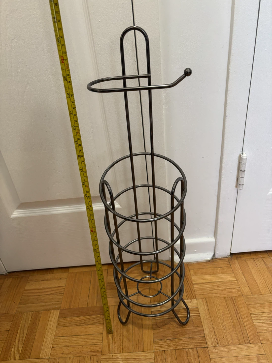 Metal Toilet Paper Roll Holder and Storage