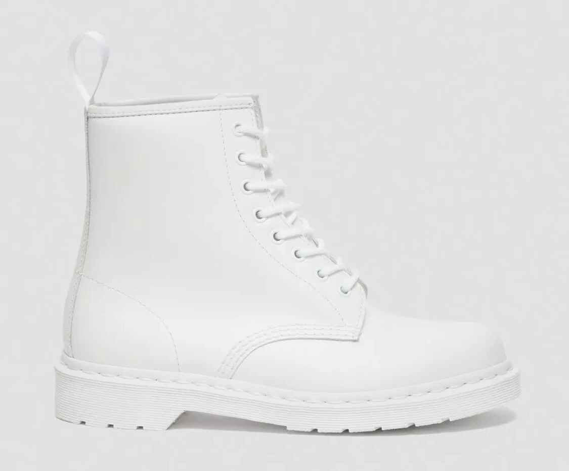 [Brand new]Dr. Martens 1460 Mono Smooth Boots - White - photo 3