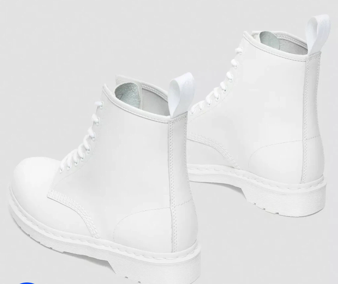 [Brand new]Dr. Martens 1460 Mono Smooth Boots - White - photo 4