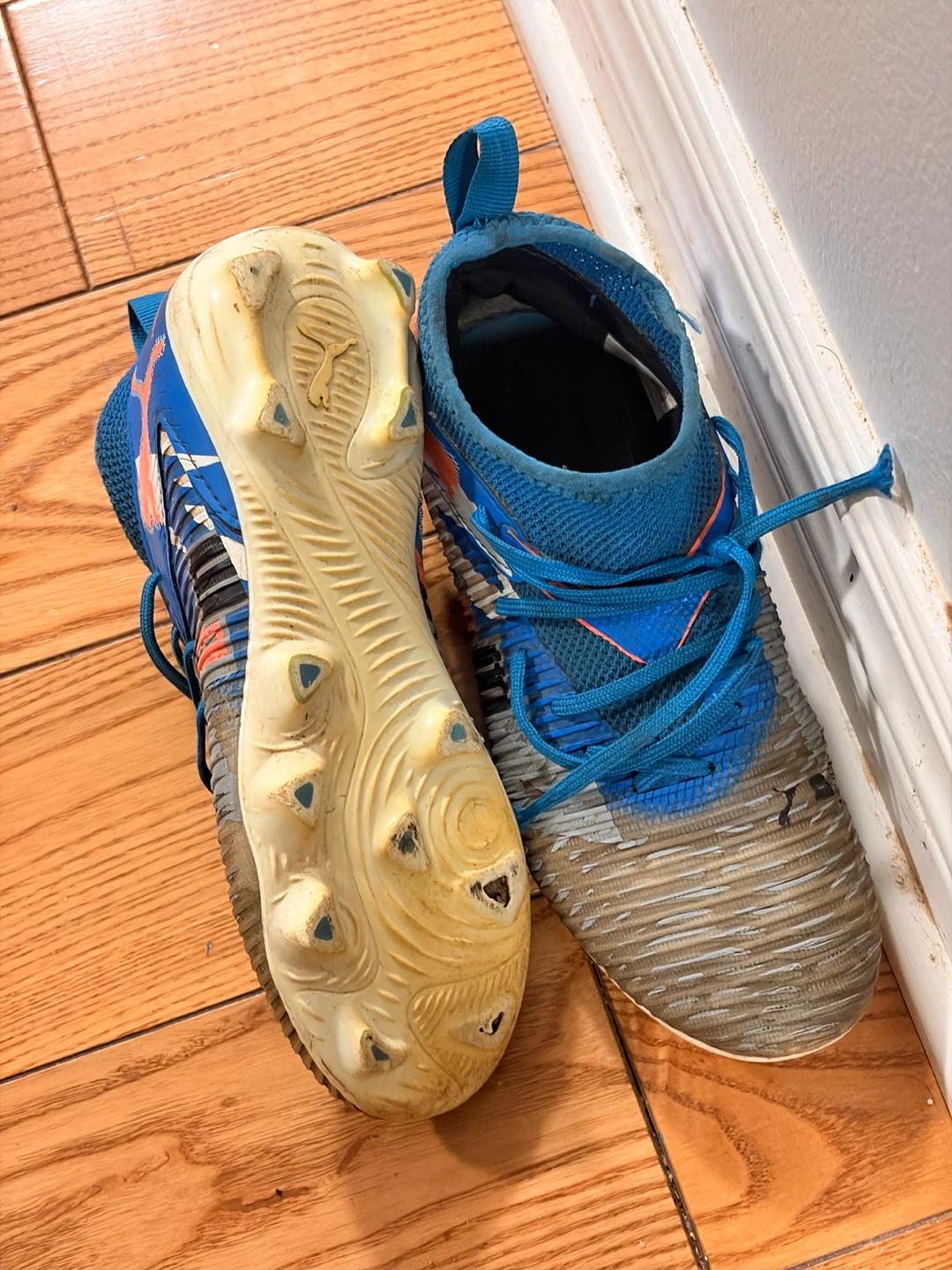 Puma Blue Soccer Cleats - photo 3