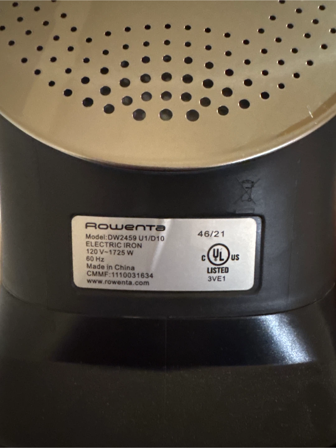 Rowenta Access Steam Electric Iron DW2459