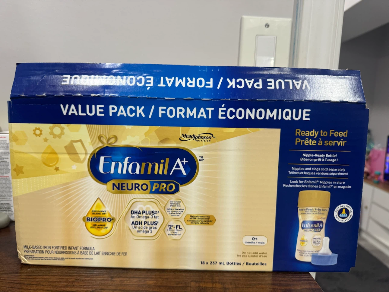 13 bottles of Enfamil A+ NeuroPro Ready to Feed Formula, 18 Pack - photo 2