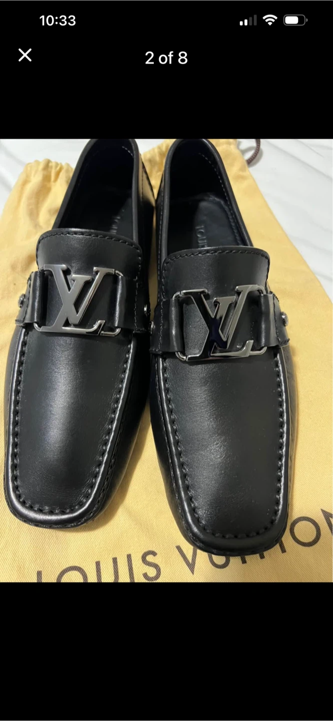Louis Vuitton Black Leather Loafers - photo 2