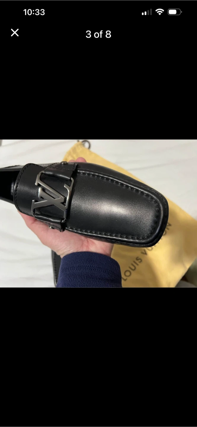 Louis Vuitton Black Leather Loafers - photo 3