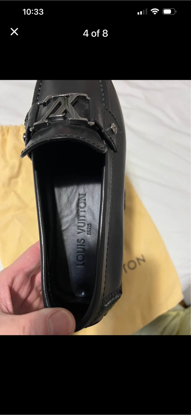 Louis Vuitton Black Leather Loafers - photo 4