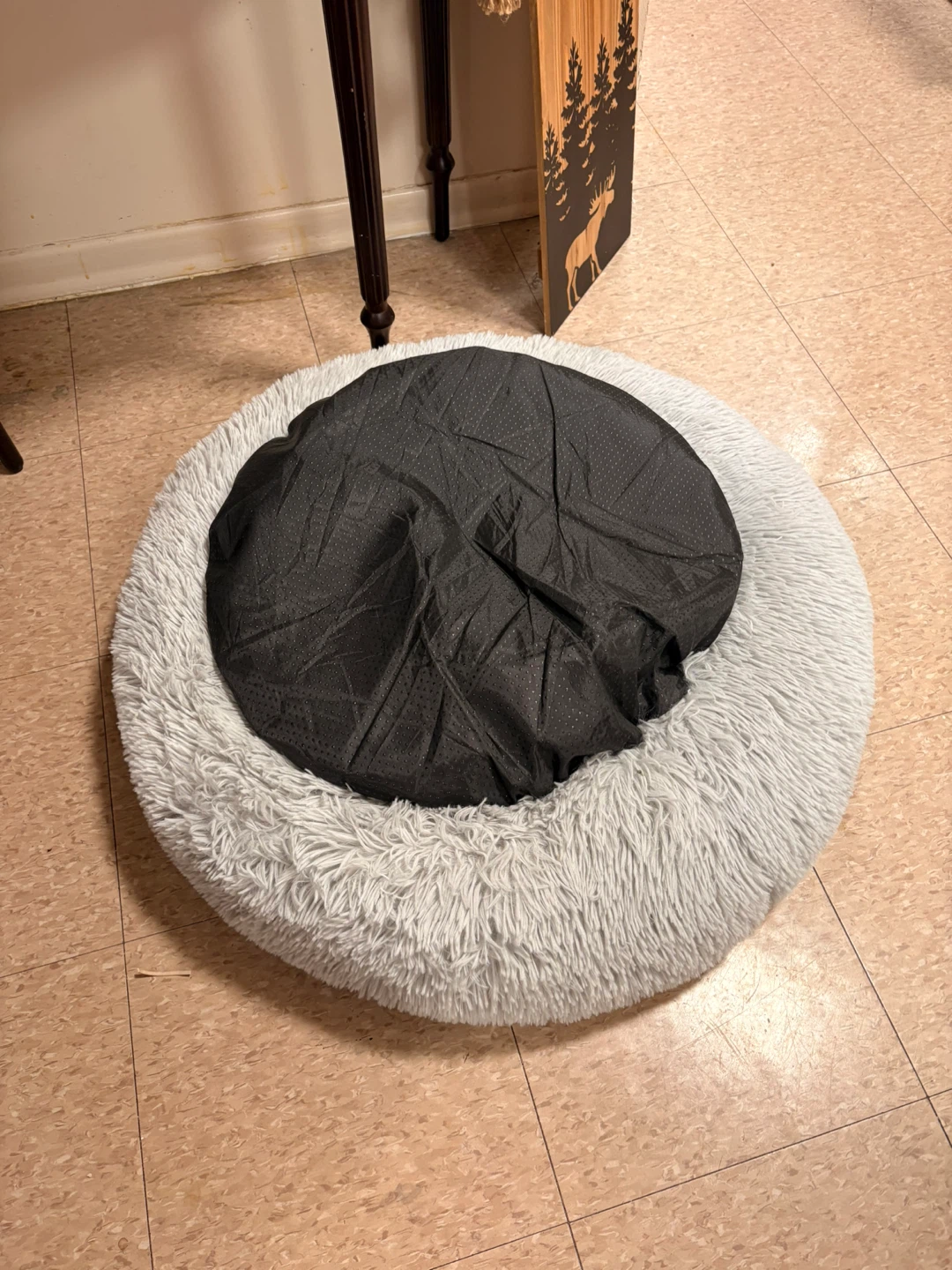 Round Fluffy Pet Bed - photo 3