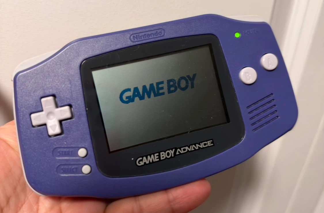 Nintendo Game Boy Advance with Pokemon Blue - photo 2