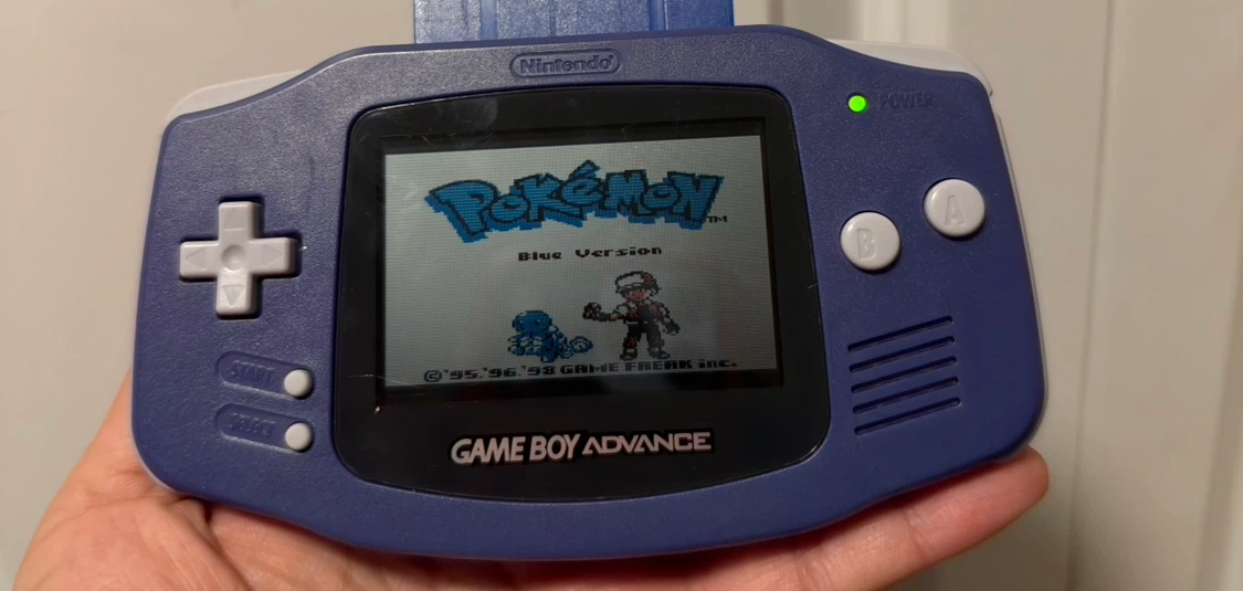 Nintendo Game Boy Advance with Pokemon Blue - photo 4
