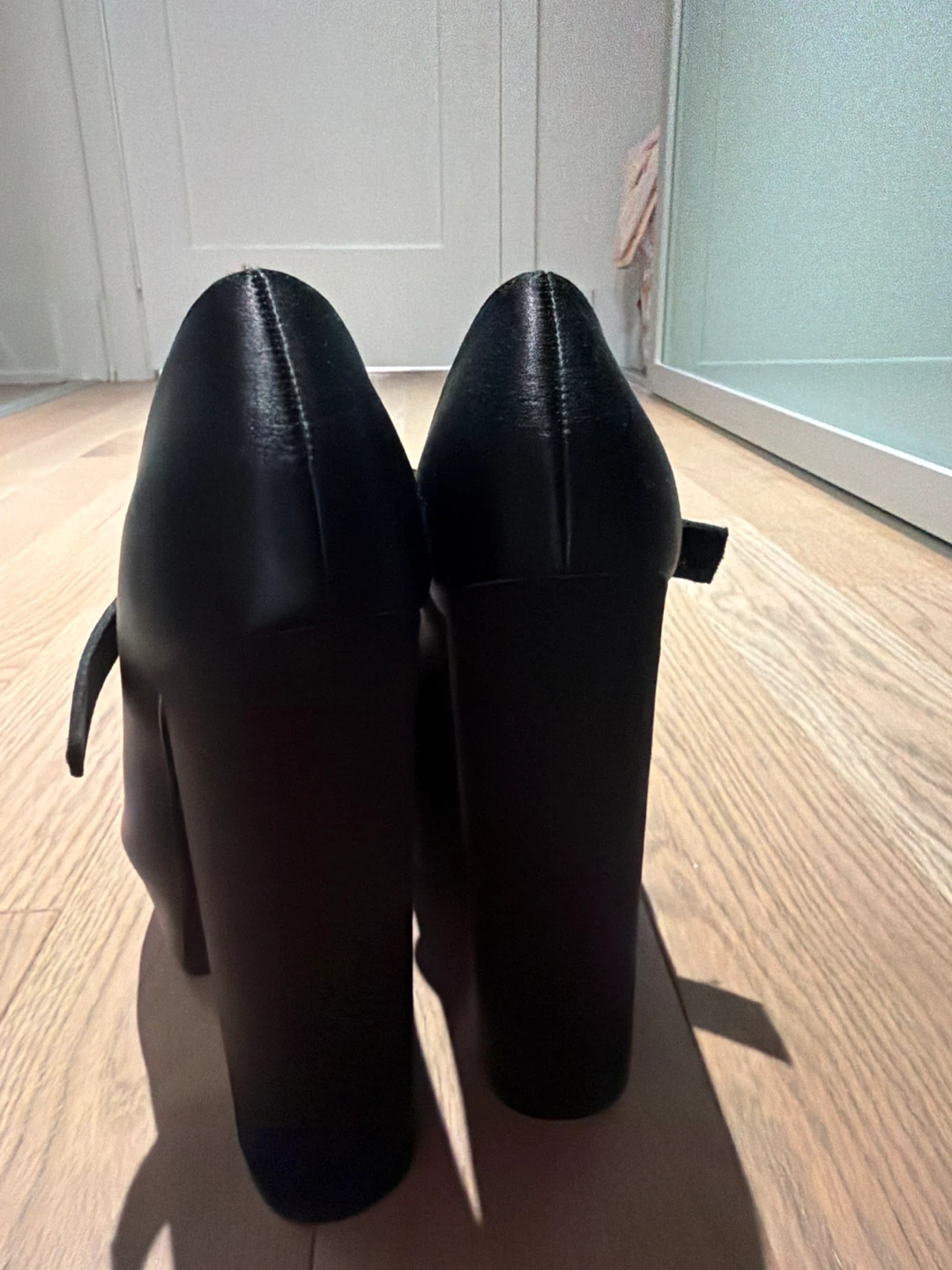 Versace Jeans Couture Black Satin Heels - photo 3